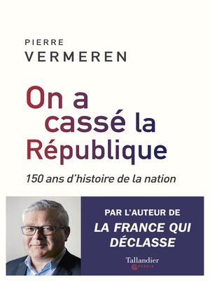 cover image of On a cassé la République